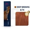 Wella Koleston Perfect Me+ plaukų dažai 60ml - 8/74