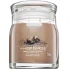 Yankee Candle Aromatinė žvakė Signature glass medium Amber - Sandalwood 368 g