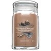 Yankee Candle Aromatinė žvakė Signature glass large Amber - Sandalwood 567 g