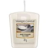 Yankee Candle Baby Powder kvapioji žvakė unisex, 49 g