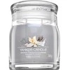 Yankee Candle Yankee žvakė Aromatinė žvakė Signatūrinio stiklo vidutinė rūkyta vanilė - kašmyras 368 g
