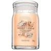 Yankee Candle Aromatinė žvakė "Signature" didelė stiklinė "Soft Wool" - Gintarinė 567 g