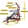 Multifunkcinis treniruoklis Body Solid GLGS100P4