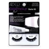 Ardell Glamour Lashes 101 Demi Juodas Set 3 Pieces