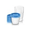 Philips "Avent" talpyklės motinos pienui 5 X 180ml 5 vnt