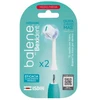 Dantų šepetėlio galvutės Isdin BALENE BY BEXIDENT DUOTECH SONIC medium hardness 2 units