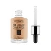 "Catrice Hd Liquid Coverage Foundation" makiažo pagrindas, išliekantis iki 24 val. 046 Camel rusvai gelsvas 30ml