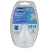 Chicco Tetina Physio 2m+ Silicona F/ Medium 2U silikoninė soskė buteliukui
