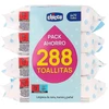 Chicco Wipes 4 X 72 Units