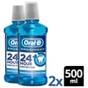 "Oral-B Pro-Expert" burnos skalavimo skysčio "Professional Protection" 500 ml rinkinys 2 vnt