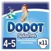 Dodot Splashers maudynių sauskelnės T-4 11 vienetų