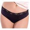 Enna Menstrual Panty Classic Juodas Moderate Flow T- XXS-M menstruacinės kelnaitės