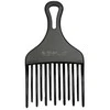 Eurostil Peine Ahuecador Doble Pua Grande Negro Negro 1un