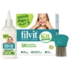 "Filvit Dimeticona" losjonas nuo utėlių 125 ml, 3 dalių rinkinys