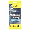 Skutimosi peiliukai Gillette Mėlyna II Plus 6 vnt