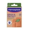 "Hansaplast Žalias - Protect" 20 tvarsčių