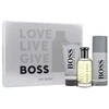 Hugo Boss BOSS Bottled rinkinys vyrams (EDT, 100 ml + dušo želė, 100 ml + dezodorantas, 75 ml)