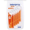 Interprox Plus Super Micro Toothbrush tarpdančių šepetėliai, 6 vnt.