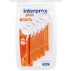 Interprox Plus Super Micro Toothbrush tarpdančių šepetėliai, 6 vnt.