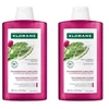 Klorane DUPLO Barbaria Fig Šampūnas 2x, 400 ml