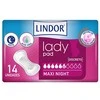 įklotai nakčiai Lindor Lady Pad Maxi Night 6 lašai
