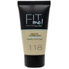 Maybelline Fit Me Matte + Poreless Foundation 118 Nude 30ml