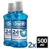 "Oral-B Pro-Expert" burnos skalavimo skysčio "Professional Protection" 500 ml rinkinys 2 vnt