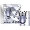 Paco Rabanne Invictus Eau De Toilette Purškiklis 100ml rinkinys vyrams 2 vnt