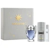 Paco Rabanne Rabanne Invictus Eau De Toilette Purškiklis 100ml Set 3 Pieces