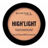 Rimmel London High'light Buttery-Soft paryškinanti pudra 001-Stardust 8