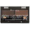 Rimmel London Rimmel Brow This Way Eyebrow Sculpting Kit 003 Dark Brown