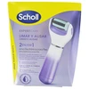 Scholl Velvet Smooth elektroninė pėdų priežiūros sistema su šveičiamąja užpildymo galvute