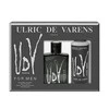 2 dalių rinkinys vyrams Ulric De Varens UDV Juodas For Men Eau De Toilette Purškiklis 100ml