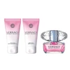 Kvepalų rinkinys moterims Versace Bright Crystal (EDT, 50 ml + kūno losjonas, 50 ml + dušo želė, 50 ml)