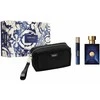 Versace Dylan Mėlyna Pour Homme rinkinys vyrams (EDT, 100 ml + EDT, 10 ml + kosmetinė)