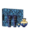 Kvepalų rinkinys moterims Versace Dylan Blue Pour Femme (EDP, 100 ml + EDP, 5 ml + kūno losjonas, 100 ml + dušo želė, 100 ml)