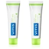 Vitis DUPLO Aloe Vera dantų pasta obuolių skonio 2X150ml +75ml nemokamai