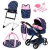 Bayer Design Bayer - Dolls pram Xeo deluxe set (17016AD)