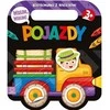 Aksjomat Wrum, wrum! Pojazdy kolorowanka su naklejk.38771