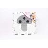 SMILY PLAY SP84510 Putplasčio kilimėlis 32x32 juoda-balta