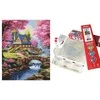 Art Active Norimpex Diamond Mosaic - Namas gėlėmis 40x50cm