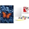 Art Active Ideyka Painting by numbers 30x40cm KHO6733 Light in the darkness butterfly AP0072