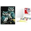Art Active Painting by numbers metallic Wise owls KHO6514 40x50 AP0031