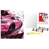 Ideyka Art Active *****Malow.po num.40x50 Rožinė styl 80627