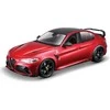 Bburago Jokomisiada Alfa Romeo Giulia GTAm Quadrifoglio licensed red 1:18 ZA5991 modelis