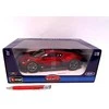 *BBURAGO metal, 1:18, Bugatti Divo Metalic, Raudonas