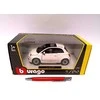 Vaikiškas automobilis Bburago Fiat 500, baltas