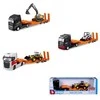 Abeba Žaislinis vilkikas HaulersConstruction BBU 1:43 32312 /32313