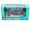 BBURAGO 1:43 lenktyninis automodelis Mercedes AMG Petronas F1 W14 E, 18-38080
