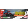 Bburago BBU Traktor su przycz 10cm Case IH CVX300 31687